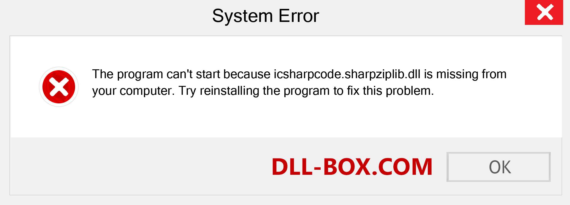  icsharpcode.sharpziplib.dll file is missing?. Download for Windows 7, 8, 10 - Fix  icsharpcode.sharpziplib dll Missing Error on Windows, photos, images